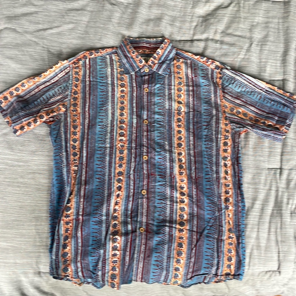 Pastel Short Sleeve Button Up